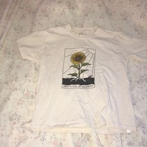 Urban Outfitters sunflower shirt